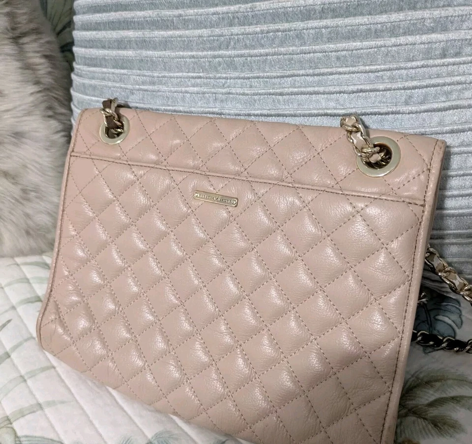 Bolso Bandolera/Hombro Rebecca Minkoff Mini Acolchado Affair - Primrose  Foto 3 de 4