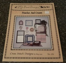 Peaches and Cream by Mary Scott Mill Pond Designs Counted Cross Stitch No 156