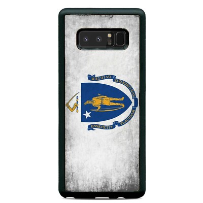 Massachusetts Old State Flag Case Cover Samsung Galaxy Note 20 Ultra 10 Plus 9 8