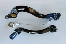 AIRTIME FORGED CNC REAR BRAKE PEDAL & GEAR LEVER YAMAHA YZ450F 2023-2025 BL-0416