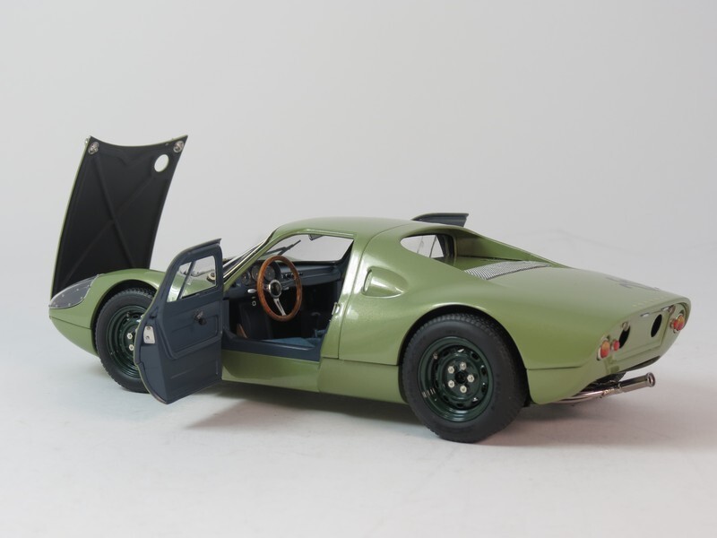 Miniature CMC Porsche 904 Carrera GTS N°26 Silverstone 1964 - Echelle 1/18