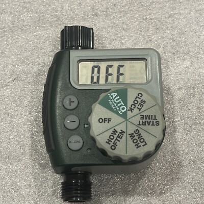Orbit Single Outlet Hose Watering Timer - Green