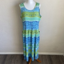 womens boho long tank dress gypsy spring 