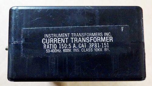 Current Transformer / 3 Phase / Ratio 150:5 / 50-400 Hz / 600 V - Picture 4 of 7