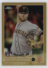 2015 Topps Chrome Gold Refractor 41/50 Hunter Strickland #39 6w8