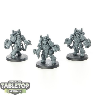 Space Marines - 3x Aggressor Squad - teilweise bemalt