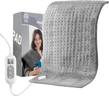 Heating Pad Back Cramps Electric 6 Heat Setting 3 Timming Pain Relief 17'' 33''