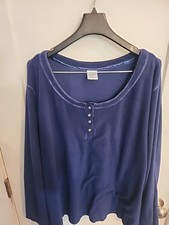 Croft  Barrow Intimates Nightgown Blue, Embroidered, Long Sleeve, Size 3X