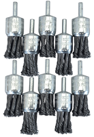 10X PinselbüRste RundbüRste Gezopft 25Mm DrahtbüRste Bohrmaschine Hero Premium