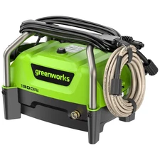 Greenworks 1900 PSI (SGS Certified) 1.2 GPM 13Amp Portable Compact Electric P...