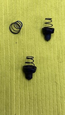 2X OEM ELAC MIRACORD 10H suspension foot transport support plunger with springs