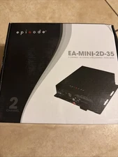 Episode EA-MINI-2D-35 Digital Mini-Amplifier, 35W, 2-Channel Black Brand New
