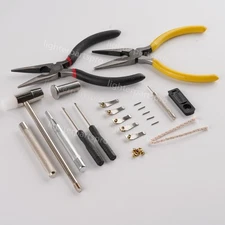Complete accessories hinges springs tools fixing Repair set for Zippo lighters