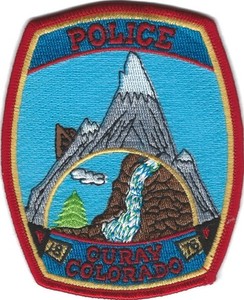 COLORADO - Ouray Police Department patch - 1876