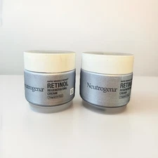 2 Pack Neutrogena Rapid Wrinkle Repair Regenerating Cream Fragrance Free 1.7oz