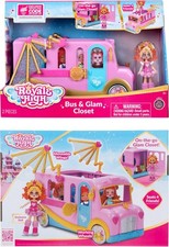 ROYALE HIGH - SCHOOL BUS & GLAM CLOSET +VIRTUAL GAME CODE *NEW* MINOR BOX DAMAGE