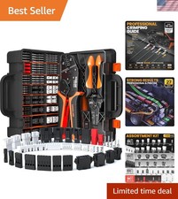 Compact 37-Type Connector Crimping Tool Kit: Ideal for Electronics & 3D Printing