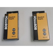 Bostitch Standard Staples SBS191/4CP 2-Pack 10000 Count Chisel Point New