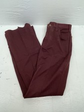New Vintage Red Lee Polyester Pants 2004061 OO-87
