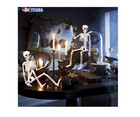 Halloween Skeleton Oversized Poseable Human Full Life Size Party Decor Prop New