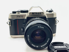Nikon FM10 Film Camera  Mint  Student Favorite  35-70mm Lens TESTED 