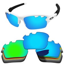 Lenslog Polarized Replacement Lenses For-Oakley Flak 2.0 XXL Vented OO9488 63mm