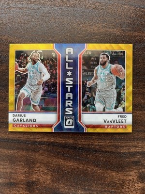 2022-23 Panini Donruss Optic - All-Stars Darius Garland, Fred VanVleet #10 Gold