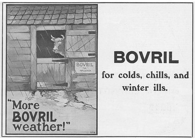 BOVRIL For Colds & Chills - Antique Advertisement 1904