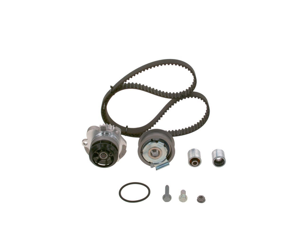 Bosch Wasserpumpe + Zahnriemensatz Audi A3 A4 8EC 8ED Seat Altea Vw Golf Passat-image