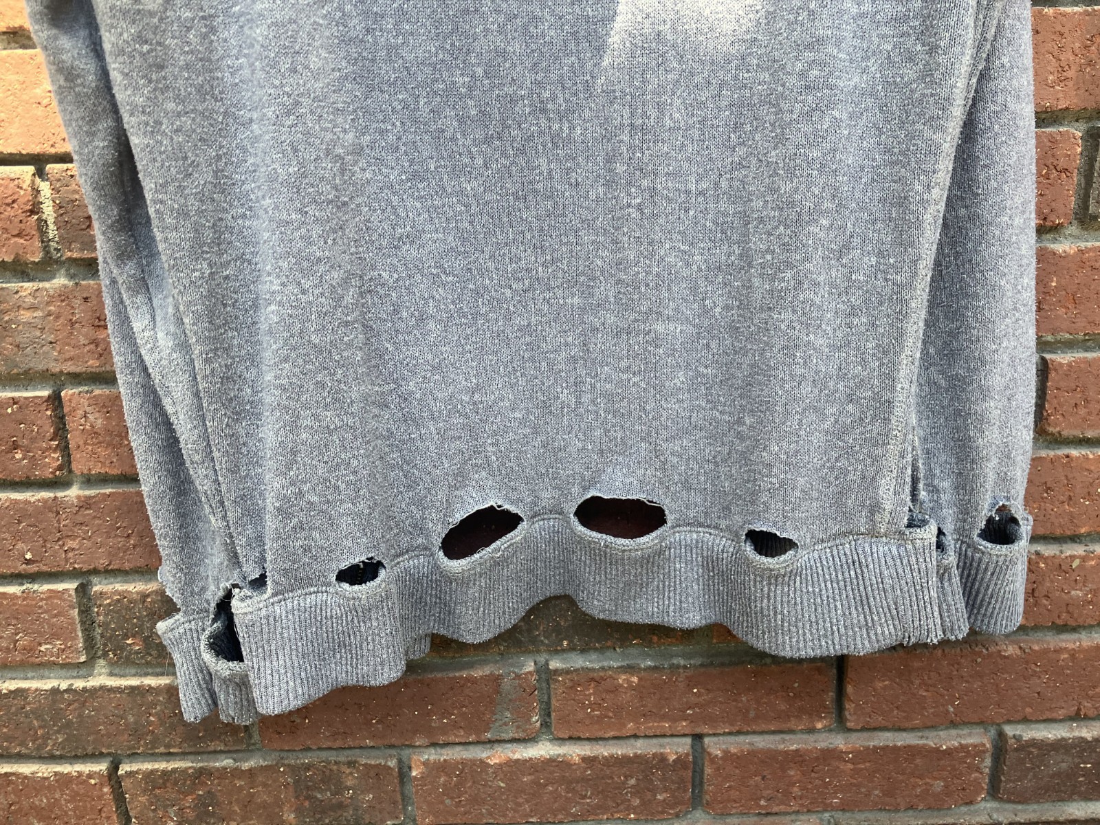 Heavily Worn Vintage Hoodie, 20yr old Quicksilver image 8