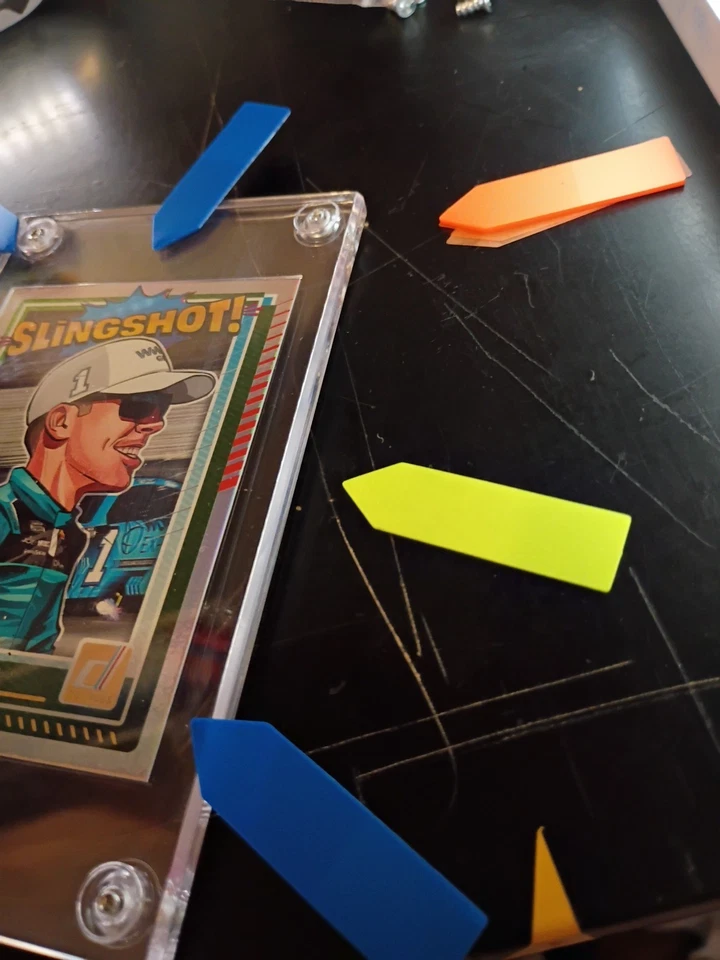 2025 Panini Donruss #5 Ross Chastain ¡Honda! Tarjeta de carreras SSP Case Hit NASCAR Foto 4 de 4