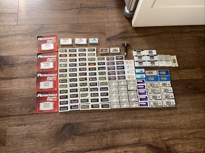 NOS Double Edge Shaving Razor Blades Lot Wilkinson Gillette Silver Star Schick +