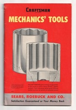 1953 Sears Craftsman Mechanic's Tools Catalog