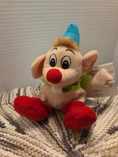 Vintage Disney Cinderella Gus Mouse Plush Stuffed Animal Toy