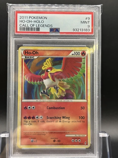 Pokémon Call Of Legends Ho-Oh Holo 9/95 PSA 9 Mint