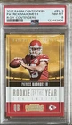 Patrick Mahomes II 2017 Contenders Rookie of the Year Contenders #RY-3 PSA 8