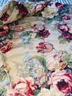 Ralph Lauren Surrey Garden Full Queen Tan Floral Roses Comforter Duvet Bedspread