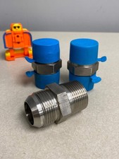 Parker Male Adapter Fitting Lot of 3  No Box 