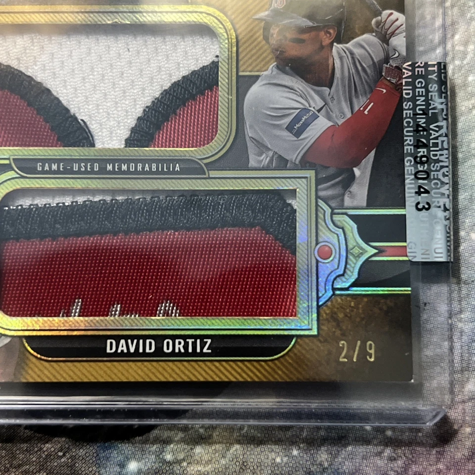 🔥2024 Topps Triple Hilos RAFAEL DEVERS & ORTIZ Doble Jumbo Parche Automático?/9 🔥 Foto 3 de 4