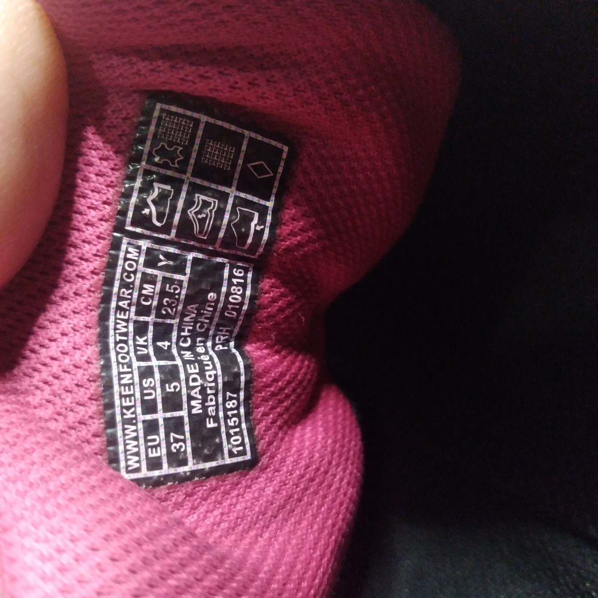 Chaussures Randonnée KEEN Oakridge – Gris/rose – Fille US 6.5 / EU 37 – Imperméable