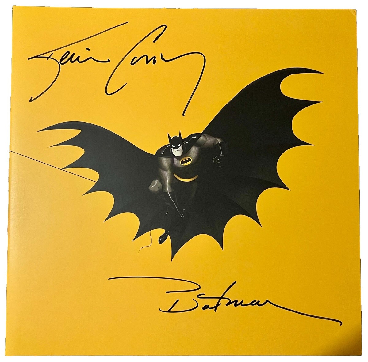 SIGNED Kevin Conroy Mondo Batman The Animated Series 12” Die-Cut