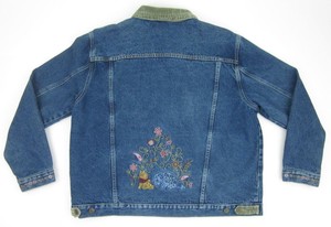 pooh denim jacket