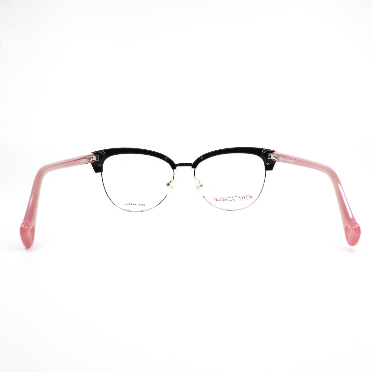 Betsey Johnson Punch eyeglasses Women’s 53-15-135 tortoise shell brown & pink Betsey Johnson Punch PNK Eyeglasses Women main image 3
