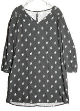 Old Navy Woman's Dress Size LARGE, Long Sleeve Shift Dress Above Knee, Pullover