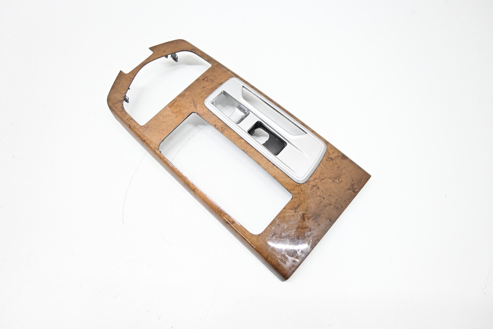 ⭐ 14-17 Maserati Quattroporte Center Console Shifter Bezel Wood Trim Cover Oem