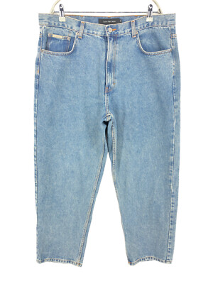 CALVIN KLEIN JEANS Herren Straight Easy Fit Jeans Größe W38 L30