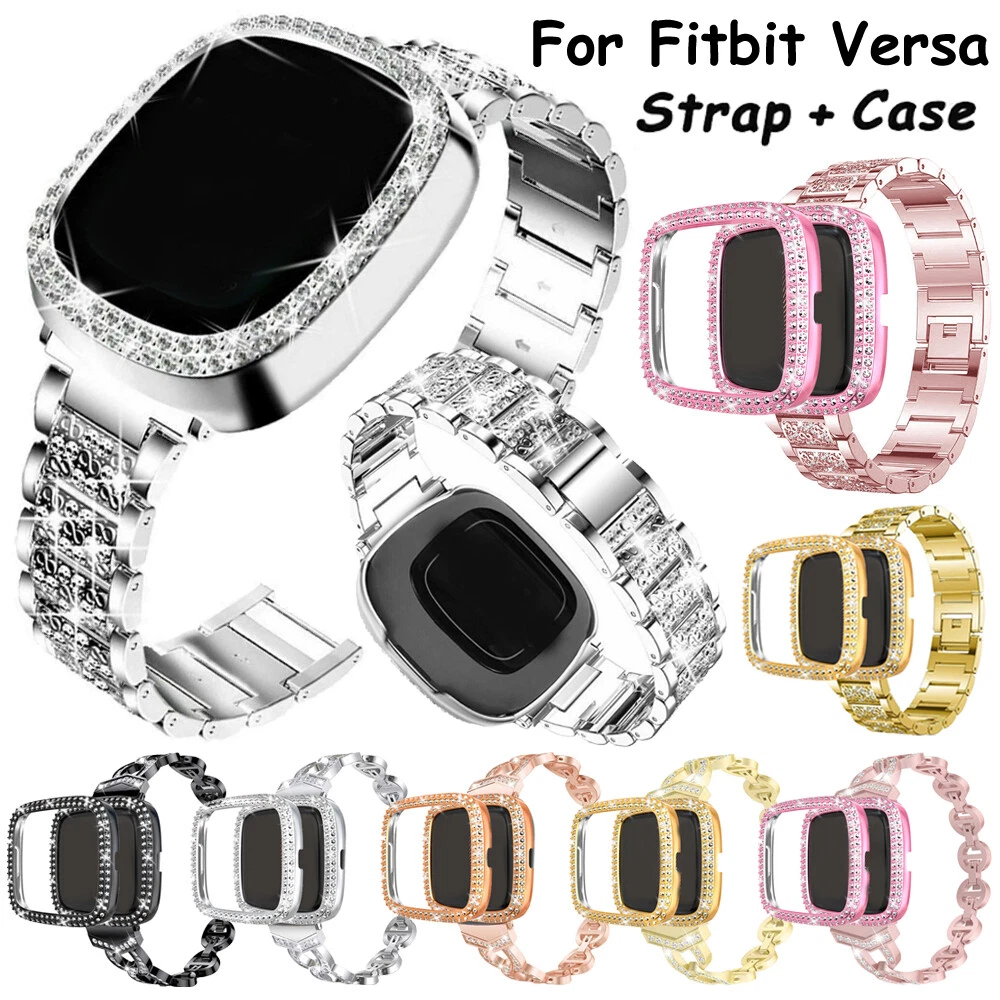 For Fitbit Versa 1 2 Lite Watch Band Milanese Stainless Steel Loop Wrist Strap E - Foto 3