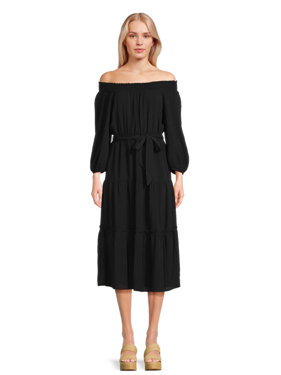 navy blue collared dress Imogen Collared Jersey Dress-Navy