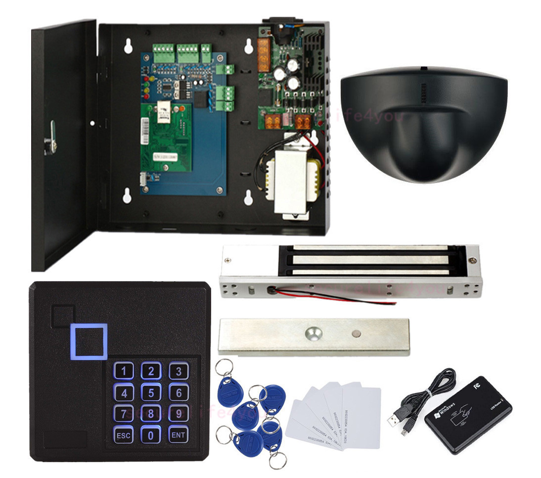 Tcp Ip 4 Doors Access Control Systems Kit With 600lbs | Desertcart And Barbuda