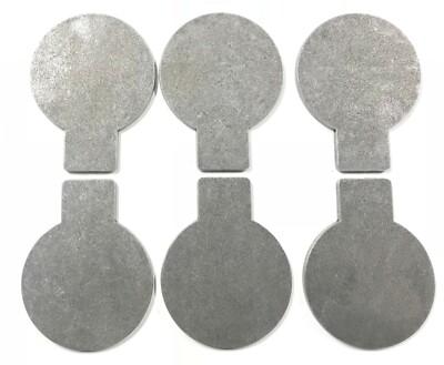 AR500 6''X 3/8'' Steel Target Plate Rack DIY Kit Paddles
